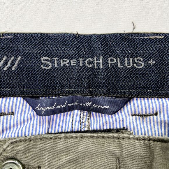 Bruhl Pants Mens Size 36 Regular Grey Cotton Stretch Plus Jean Chino Zip Fly - Picture 10 of 14